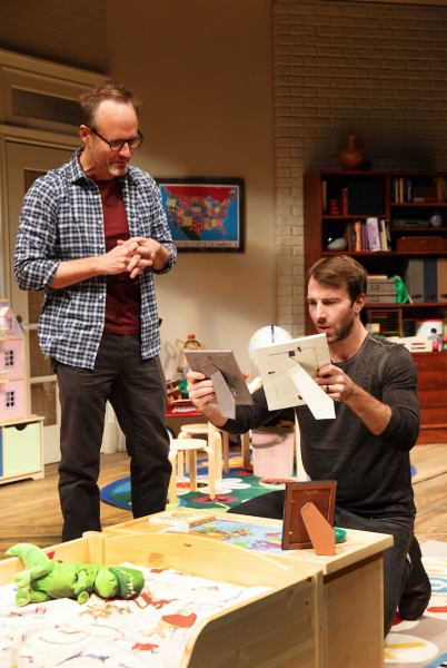 Photo Flash: First Look at Patrick Breen, John Benjamin Hickey & More in LCT's DADA WOOF PAPA HOT Image