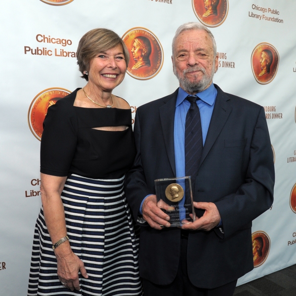 Photo Flash: Stephen Sondheim Receives 2015 Carl Sandburg Literary Award in Chicago Image