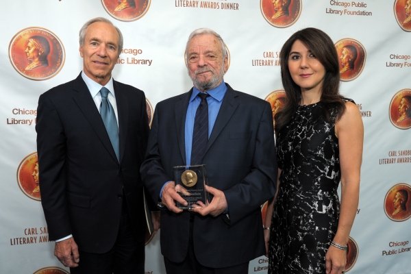 Photo Flash: Stephen Sondheim Receives 2015 Carl Sandburg Literary Award in Chicago Image