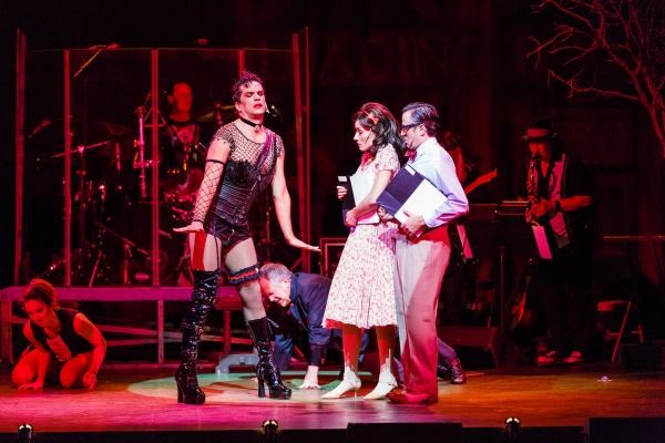 Photo Flash: First Look at Will Swenson, Eric Santagata and More in PTC's ROCKY HORROR SHOW Concert Image