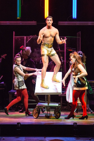 Photo Flash: First Look at Will Swenson, Eric Santagata and More in PTC's ROCKY HORROR SHOW Concert Image
