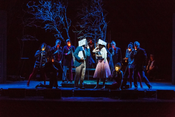 Photo Flash: First Look at Will Swenson, Eric Santagata and More in PTC's ROCKY HORROR SHOW Concert Image