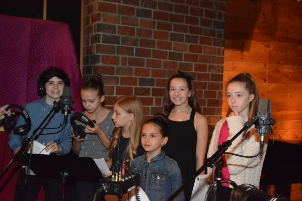 Exclusive Photo Coverage: The MATILDA Kids Celebrate Christmas with Carols For A Cure!  Image