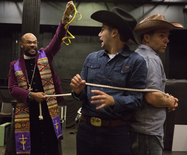 Photo Flash: First Look at The Public's Mobile Shakespeare Unit COMEDY OF ERRORS Image