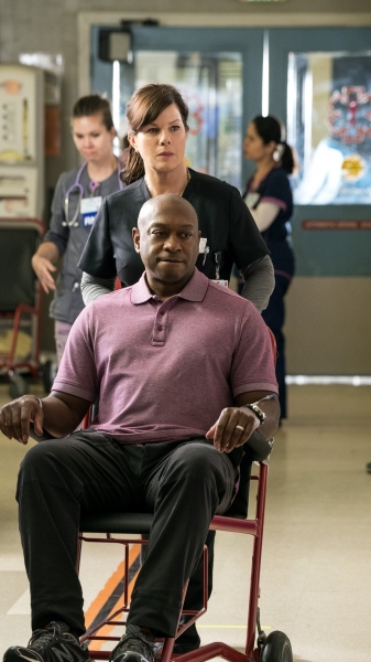 Photo Flash: Sneak Peek - THE LION KING Stars Appear on CBS's CODE BLACK Tonight Image