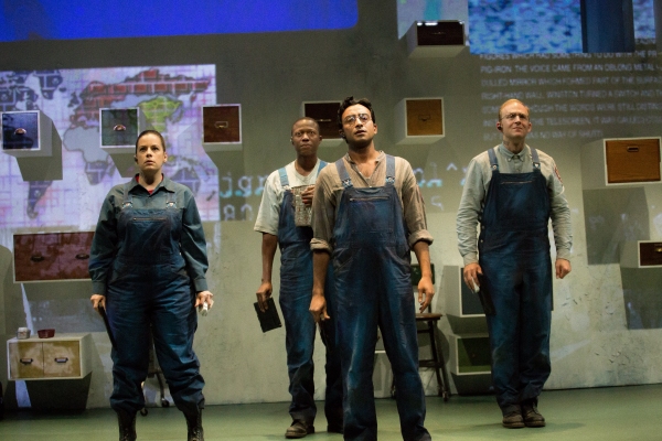 Photo Flash: First Look at Steppenwolf for Young Adults' Production of George Orwell's 1984 Image