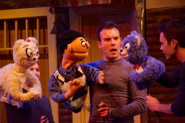 Heidi Hansfield (Bad Idea Girl Bear), David Geinosky (Princeton) and Greg Pearson (Ba Photo