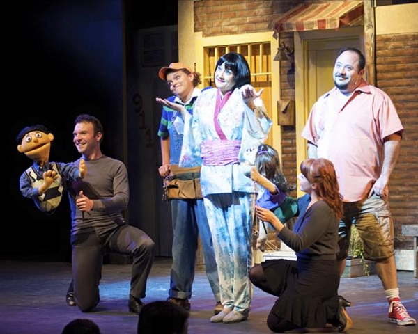 Photo Flash: First Look at Highland Park Players' AVENUE Q, Closing This Sunday 