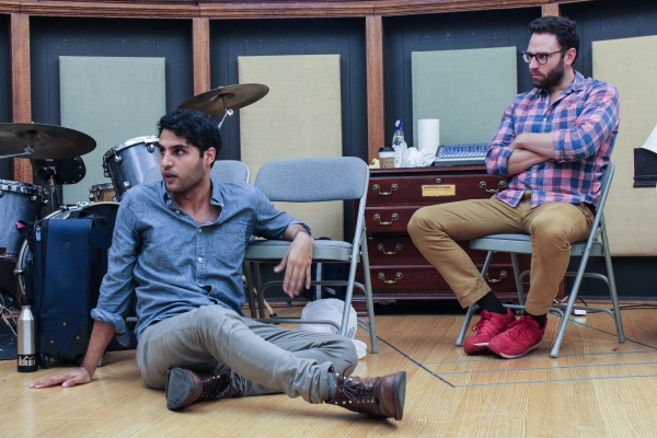 Photo Flash: In Rehearsal with Lesser America's THE BACHELORS at Rattlestick Theater Image