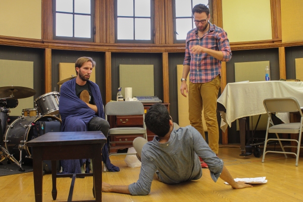 Photo Flash: In Rehearsal with Lesser America's THE BACHELORS at Rattlestick Theater Image