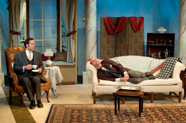 Marc LeVasseur as Jack Worthing and Lenny Banovez as Algernon Moncrief Photo