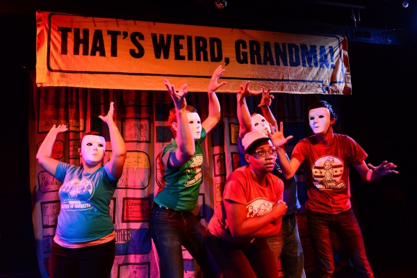 Photo Flash: First Look at Barrel of Monkeys' THAT'S WEIRD, GRANDMA: Stories That Go Bump in the Night Image