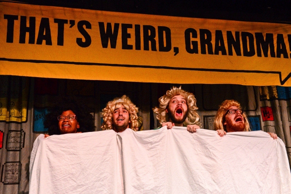 Photo Flash: First Look at Barrel of Monkeys' THAT'S WEIRD, GRANDMA: Stories That Go Bump in the Night Image