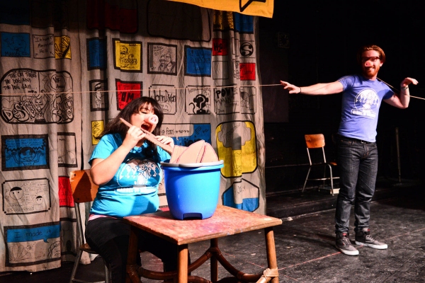 Photo Flash: First Look at Barrel of Monkeys' THAT'S WEIRD, GRANDMA: Stories That Go Bump in the Night Image
