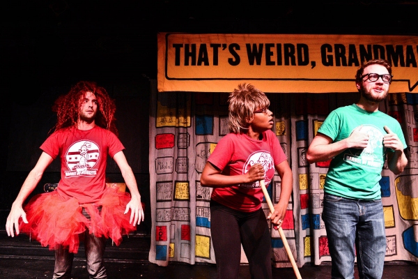 Photo Flash: First Look at Barrel of Monkeys' THAT'S WEIRD, GRANDMA: Stories That Go Bump in the Night Image