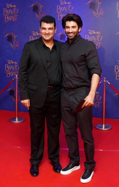 Disney Indiaâ€s Managing , Siddharth Roy Kapur and Aditya Roy Kapur Photo