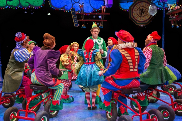 Photo Flash: First Look at Alex Goodrich and More in ELF at The Marriott Theatre Image