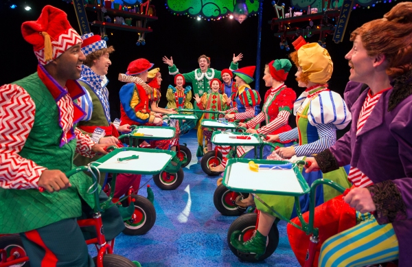 Photo Flash: First Look at Alex Goodrich and More in ELF at The Marriott Theatre Image