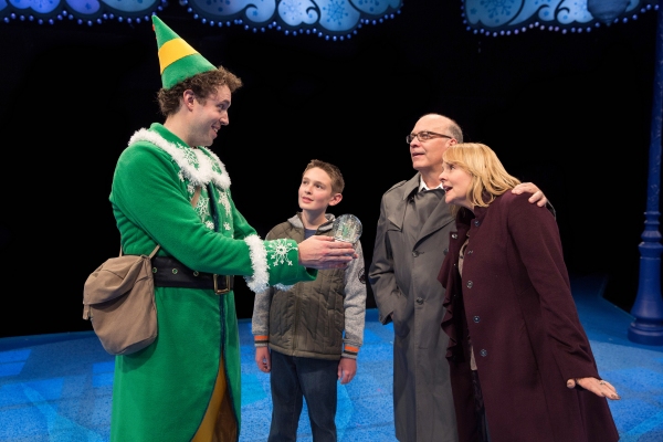 Photo Flash: First Look at Alex Goodrich and More in ELF at The Marriott Theatre 