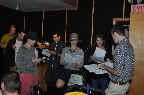 Exclusive Photo Coverage: DAMES AT SEA Company Gets in the Holiday Spirit for Carols For A Cure!  Image