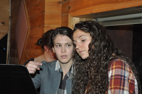 Exclusive Photo Coverage: LES MISERABLES Company Gathers in the Recording Studio for Carols For A Cure!  Image