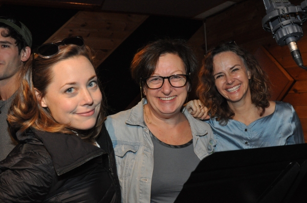 Exclusive Photo Coverage: LES MISERABLES Company Gathers in the Recording Studio for Carols For A Cure!  Image
