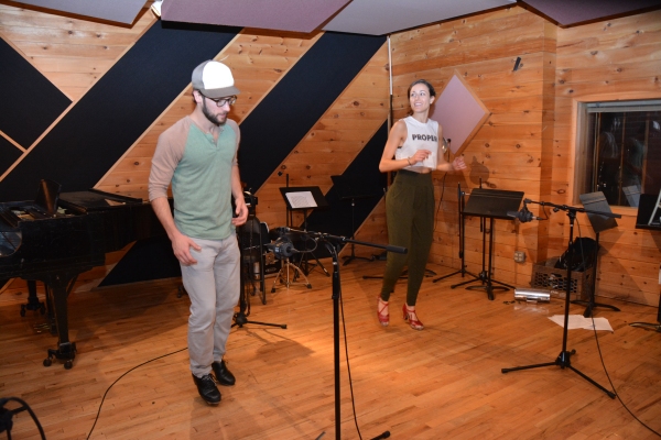 Exclusive Photo Coverage: SOMETHING ROTTEN! Cast Gives Carols For A Cure a Shakespearean Update  Image