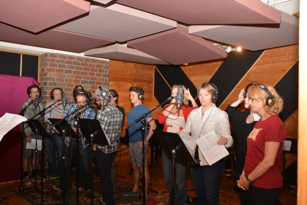 Exclusive Photo Coverage: SOMETHING ROTTEN! Cast Gives Carols For A Cure a Shakespearean Update  Image