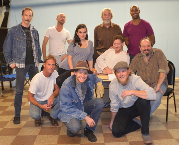 Photo Flash: In Rehearsal with OF MICE AND MEN at Bay Street; Full Cast Set! 