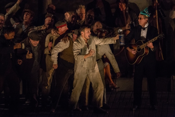 Photo Flash: First Look at Tomasz Konieczny, Angela Denoke, Gerhard Siegel & More in Lyric Opera of Chicago's WOZZECK Image