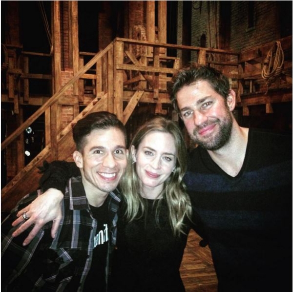 Photo Flash: Nathan Lane, Emma Watson, Usher, and More Pose on HAMILTON Stage Image