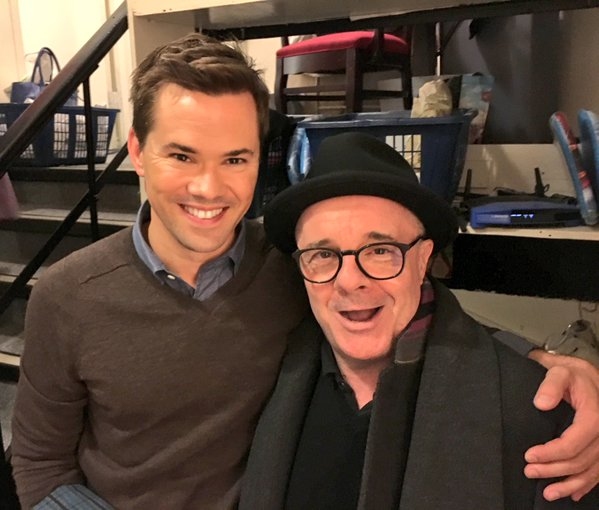 Photo Flash: Nathan Lane, Emma Watson, Usher, and More Pose on HAMILTON Stage Image
