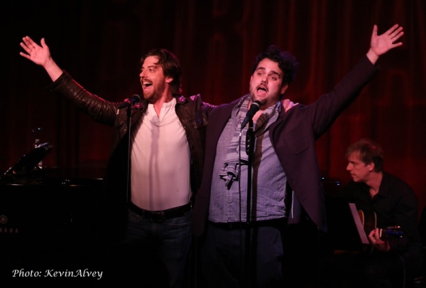 Photo Flash: SOMETHING ROTTEN's Christian Borle, Greg Hildreth and More Attend Birdland Benefit Concert to Kick Cancer Image