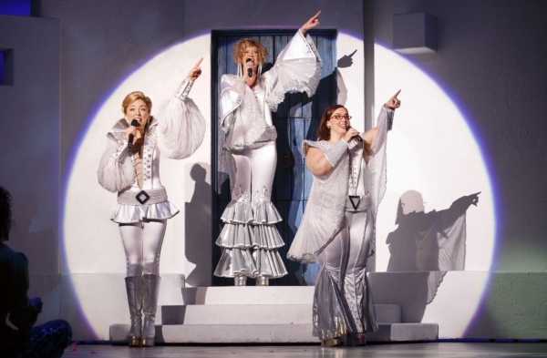 Photo Flash: First Look at Laura Michelle Hughes, Kyra Belle Johnson and More in MAMMA MIA! Tour Image