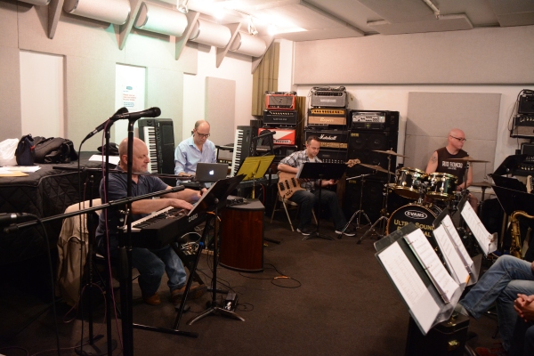 Photo Coverage: Andrea Dora, Amma Osei, and More Rehearse ROCKERS ON BROADWAY Image