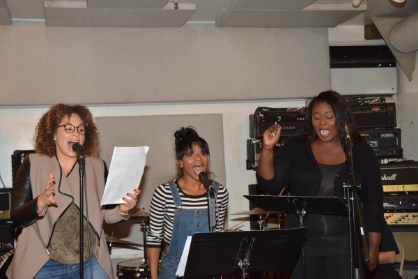 Photo Coverage: Andrea Dora, Amma Osei, and More Rehearse ROCKERS ON BROADWAY Image