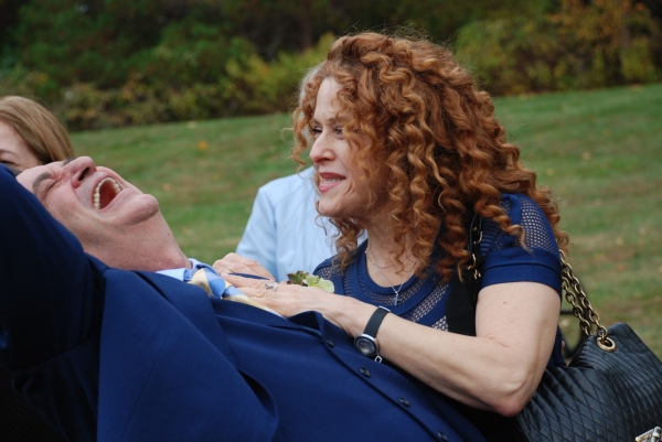 Photo Flash: Bernadette Peters and More Celebrate RUTHLESS! Creators' Wedding Image