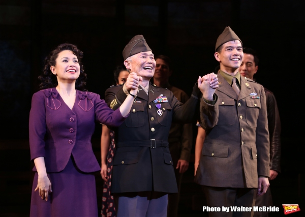 Photo Coverage: ALLEGIANCE Company Takes Opening Night Bows! Image