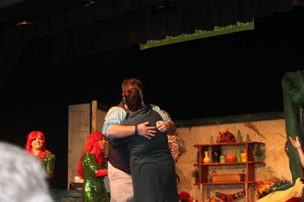 Photo Flash: Actor Proposes to Girlfriend After Performance Image