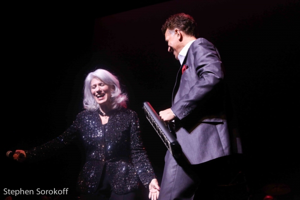 Photo Coverage: Brian Stokes Mitchell Surprises Jamie deRoy at Her 25th Anniversary Show Image