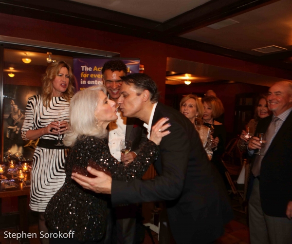 Photo Coverage: Brian Stokes Mitchell Surprises Jamie deRoy at Her 25th Anniversary Show Image