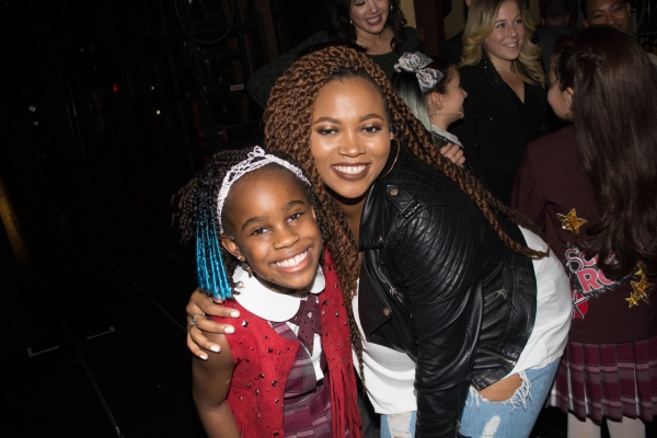 Photo Flash: Worlds Collide- SCHOOL OF ROCK Movie Cast Visits SCHOOL OF ROCK on Broadway! Image