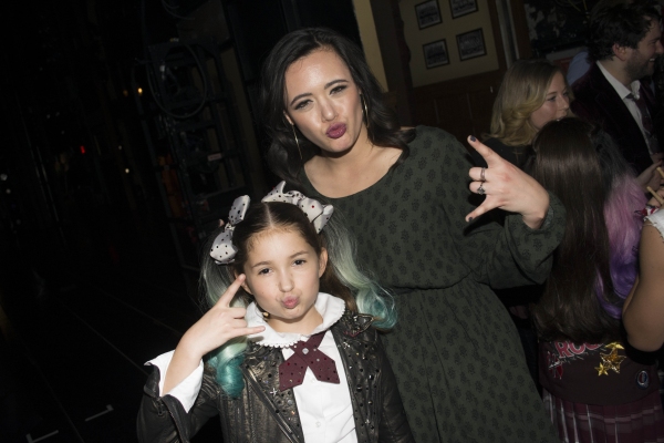 Photo Flash: Worlds Collide- SCHOOL OF ROCK Movie Cast Visits SCHOOL OF ROCK on Broadway! Image