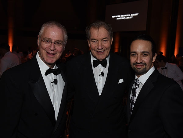 Photo Flash: NY Historical Society Presents HAMILTON's Ron Chernow & Lin-Manuel Miranda with History Makers Award Image