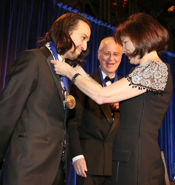 Photo Flash: NY Historical Society Presents HAMILTON's Ron Chernow & Lin-Manuel Miranda with History Makers Award Image