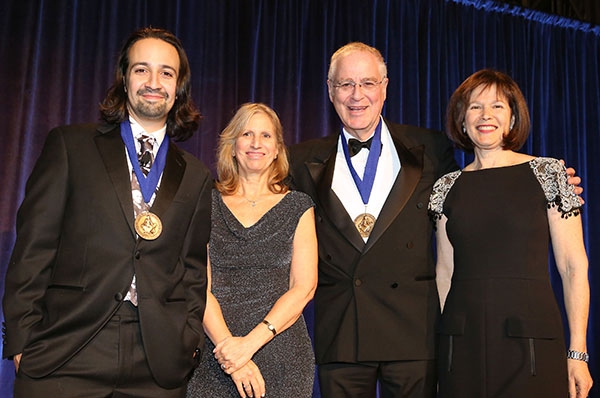 Photo Flash: NY Historical Society Presents HAMILTON's Ron Chernow & Lin-Manuel Miranda with History Makers Award Image