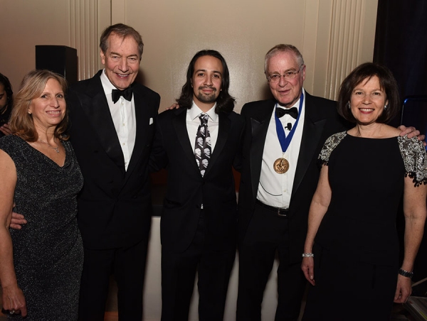 Photo Flash: NY Historical Society Presents HAMILTON's Ron Chernow & Lin-Manuel Miranda with History Makers Award Image