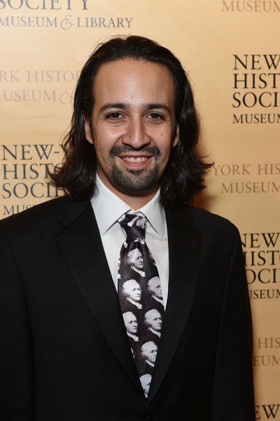 Photo Flash: NY Historical Society Presents HAMILTON's Ron Chernow & Lin-Manuel Miranda with History Makers Award Image