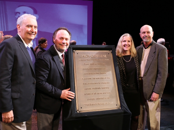 Photo Flash: Billy Crystal Celebrates New Jack Crystal Theater at NYU Tisch School Image