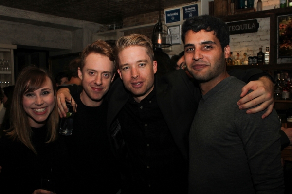 Photo Flash: Lesser America Celebrates THE BACHELORS Opening at Rattlestick Theater Image